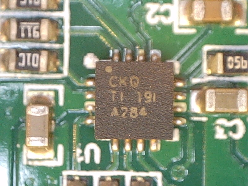 The one right next to the USB port.